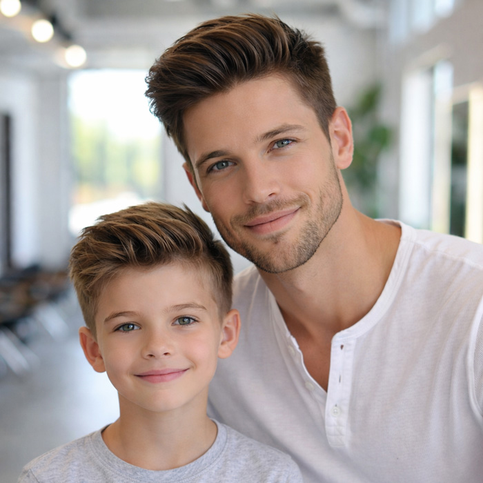 Мужские и детские стрижки